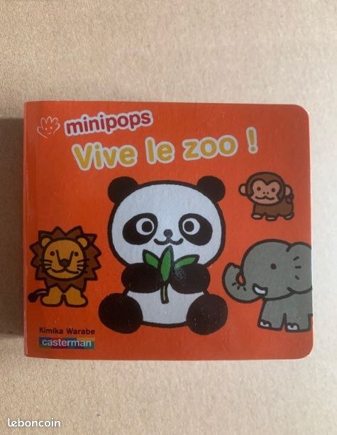 Livre pop-up Minipops ‘’ Vive le zoo ‘’ (image 1)