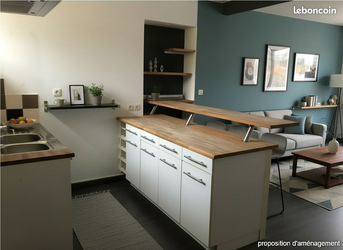 Appartement 2 pièces 34 m² · à Mézières-sur-Seine · 34 m² · 700 €/mois