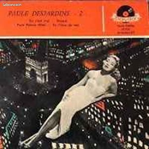 Vinyle 45 tours côté, 2 - Toi C'est Vrai de Paule Desjardins (image 1)