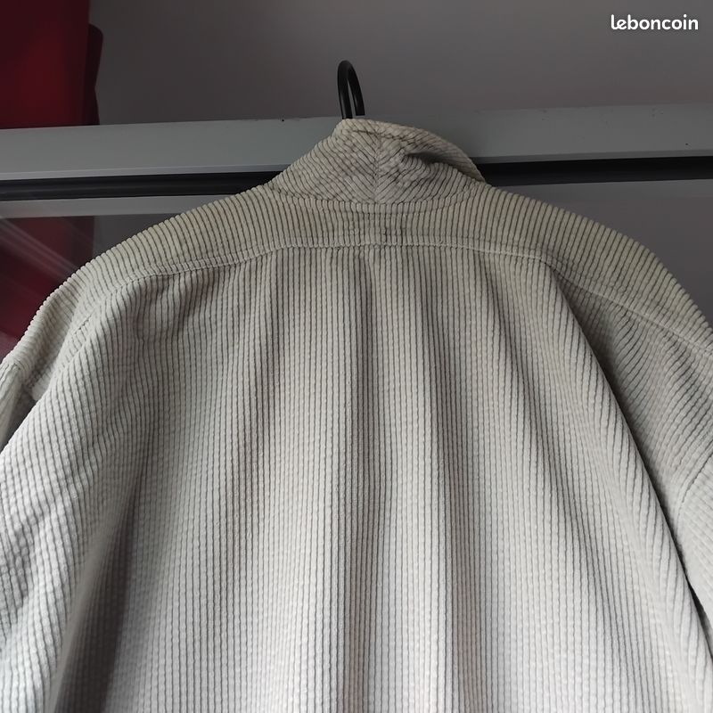 Veste chemise en velours côtelé femme Vêtements