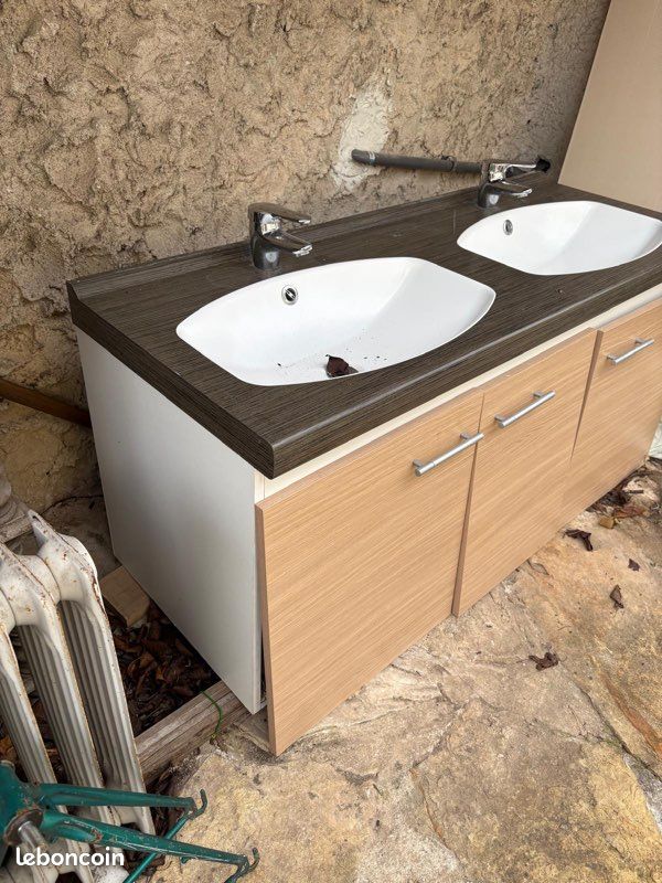 Meuble SDB double vasque (image 3)