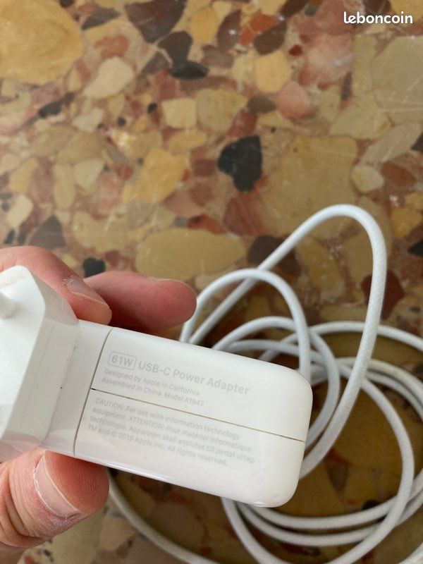 Apple chargeur 61 w magsafe officiel (image 3)