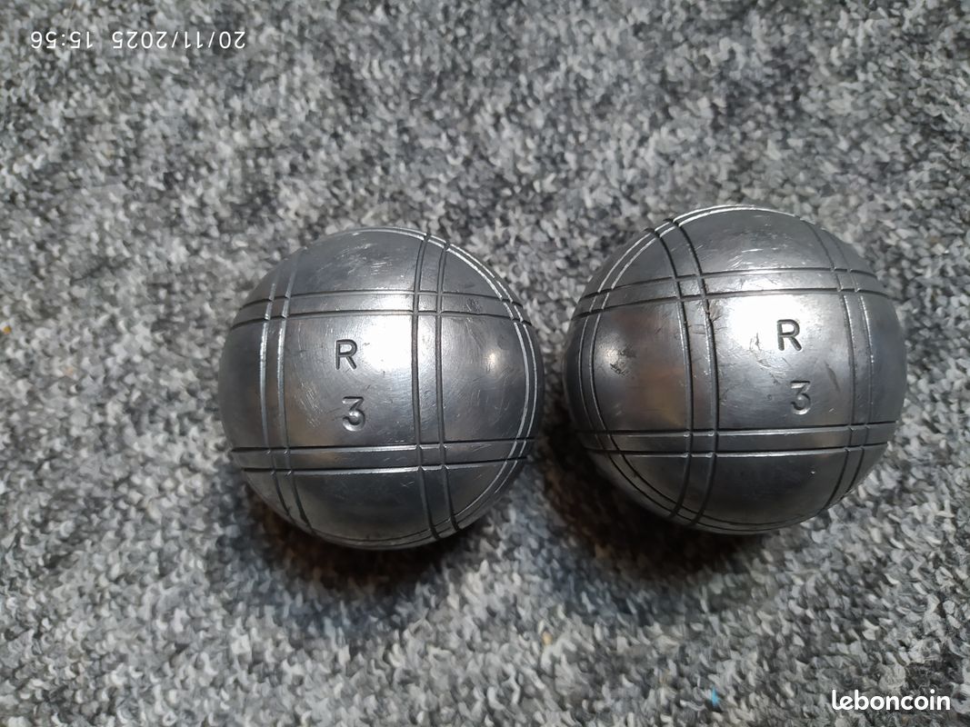 Doublette De Boules De Pétanque OBUT ATC - Diamètre 73mm, Poids 715g - Occasion