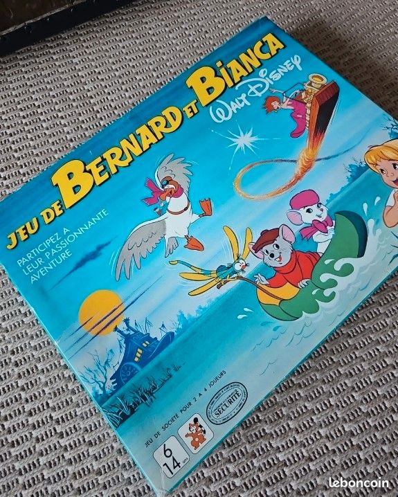Jeu de Bernard et Bianca 1977 Walt Disney | Rakuten