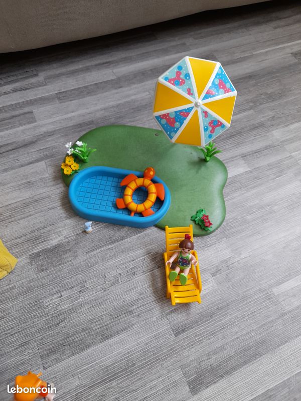Camping + piscine Playmobil (image 5)
