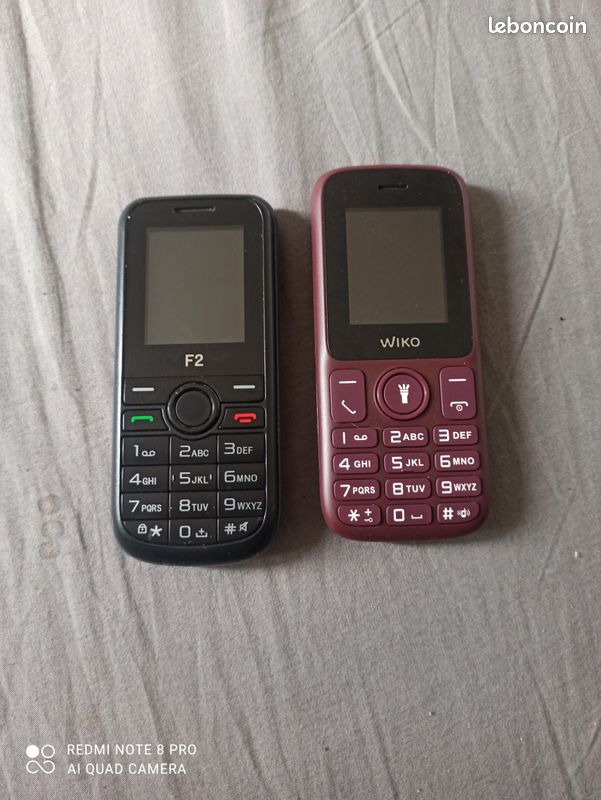Téléphone portable F2 et Wiko (image 1)