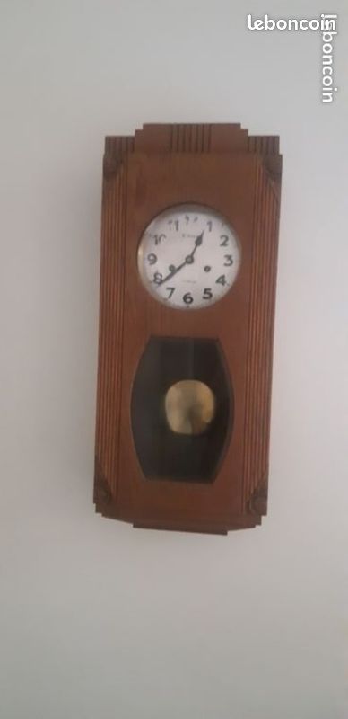Horloge murale art deco E Maury (image 1)