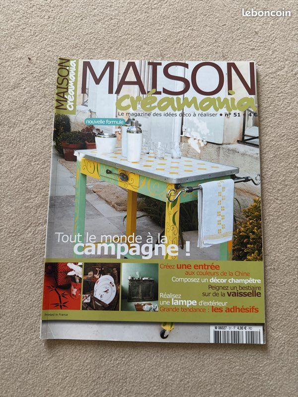 Lot magazines Maison creamania (image 4)