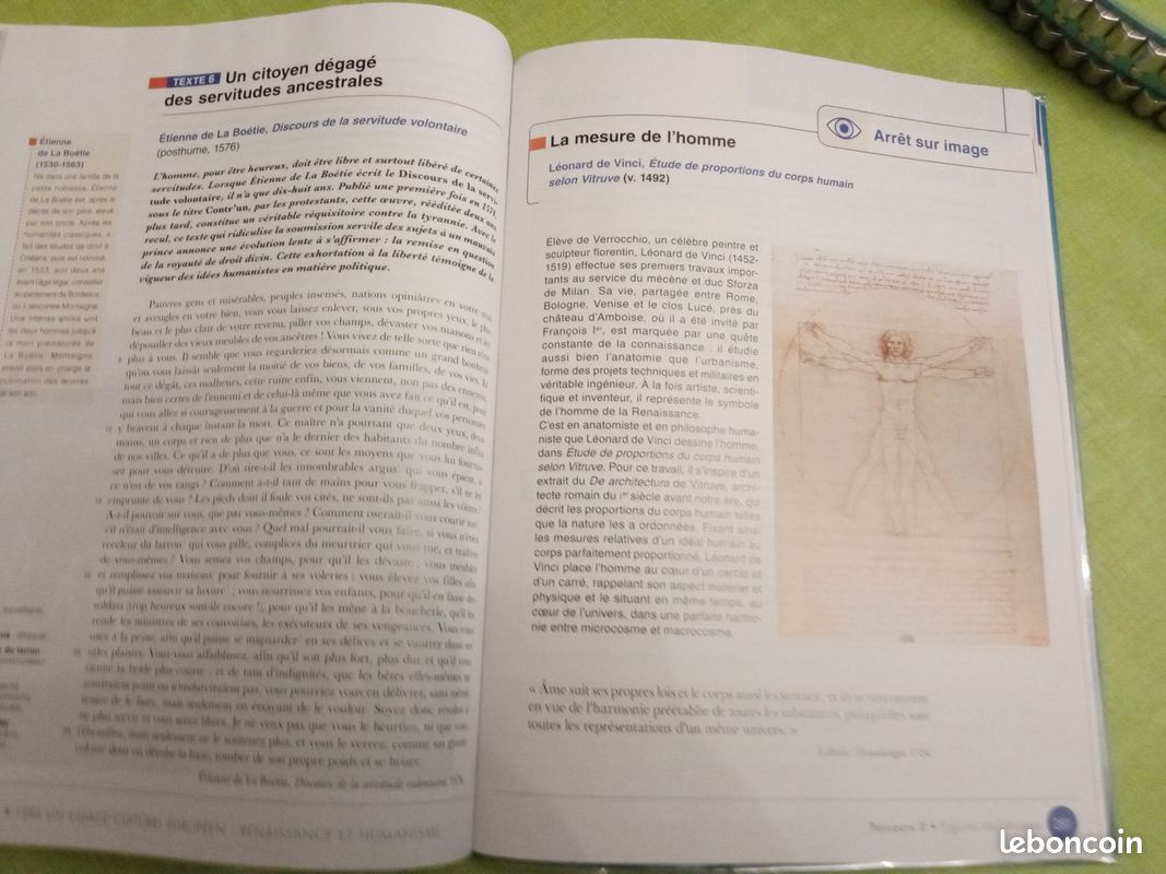 Livre FRANCAIS LITTERATURE 1ère L ES S (image 4)