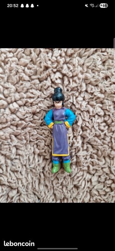Figurine Chichi 5,5cm Dragon Ball Z DBZ Bandai Toys BS STA 1989 figure AB rare Chi-Chi (image 1)