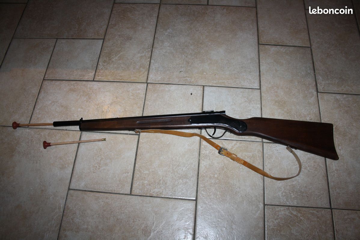 Ancien Fusil Jouet Eureka - Vintage