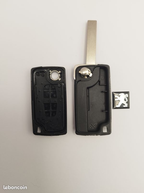 Télécommande Plip Clé Modifiée Peugeot 307, 308, 3008, 5008 - Compatible Serrure à Rainure, Référence CE0523
