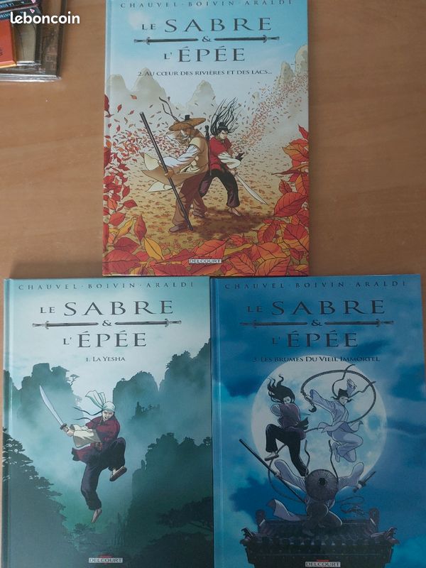 BD. Le sabre et l'épée Eo édition delcourt (image 1)