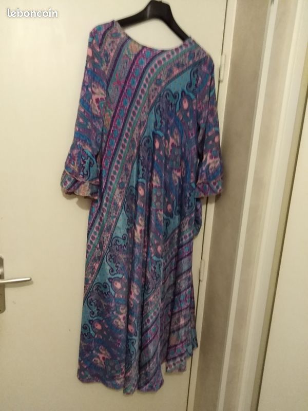 Robe col en V taille L (image 2)