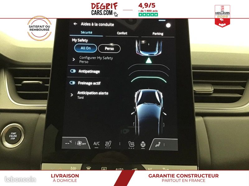 Renault Captur TECHNO 1.8 Full Hybrid E Tech 160ch Bva + ROUE DE SECOURS -19.91% (image 21)