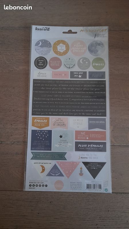 Lot de 114 stickers autocollants scrapbooking (image 5)