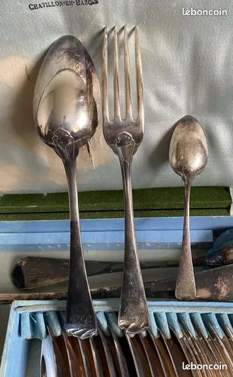 coffret de 2 couverts toi et moi metal argente frionnet francois