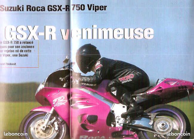 MJ 1235 SUZUKI GSX-R 750 Viper ROCA KAWASAKI Estrella 250 & EL 250 HONDA VTR 1000 GP de France (image 2)