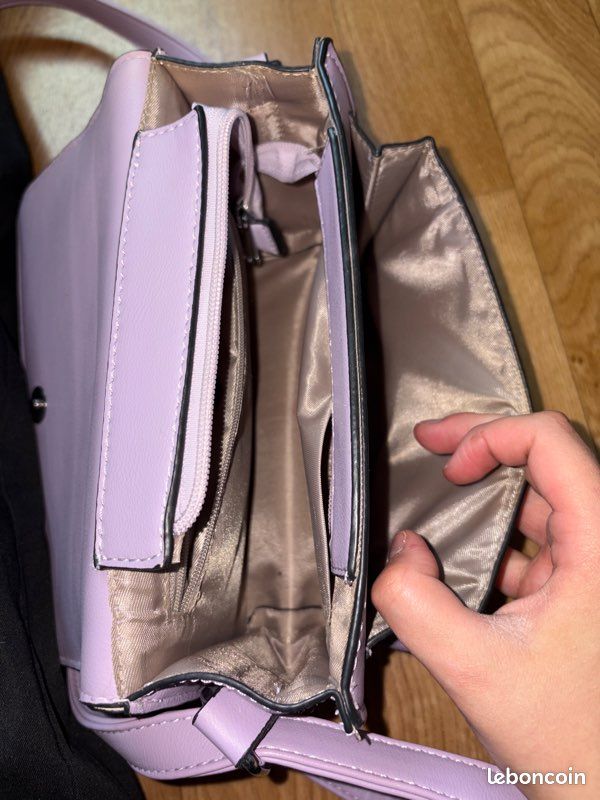 Sac à main violet (image 2)
