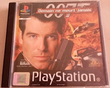 Jeu PS1 007 Le Monde Ne Suffit Pas - Disque Seul, Boîtier Cassé, Pas De Jaquette