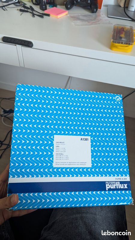 Filtre A1381 Compatible Filtre à Air Purflux A1381 - Pour Moteur