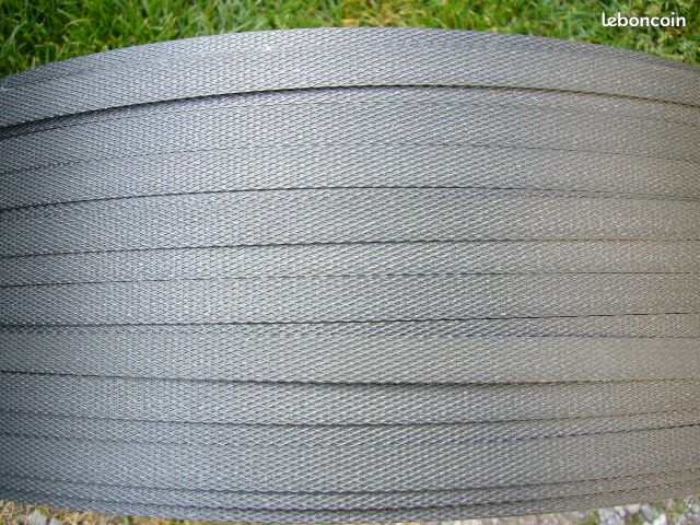 Feuillard ou sangle de cerclage en PET largeur 12mm avec noyau de 406mm (image 2)