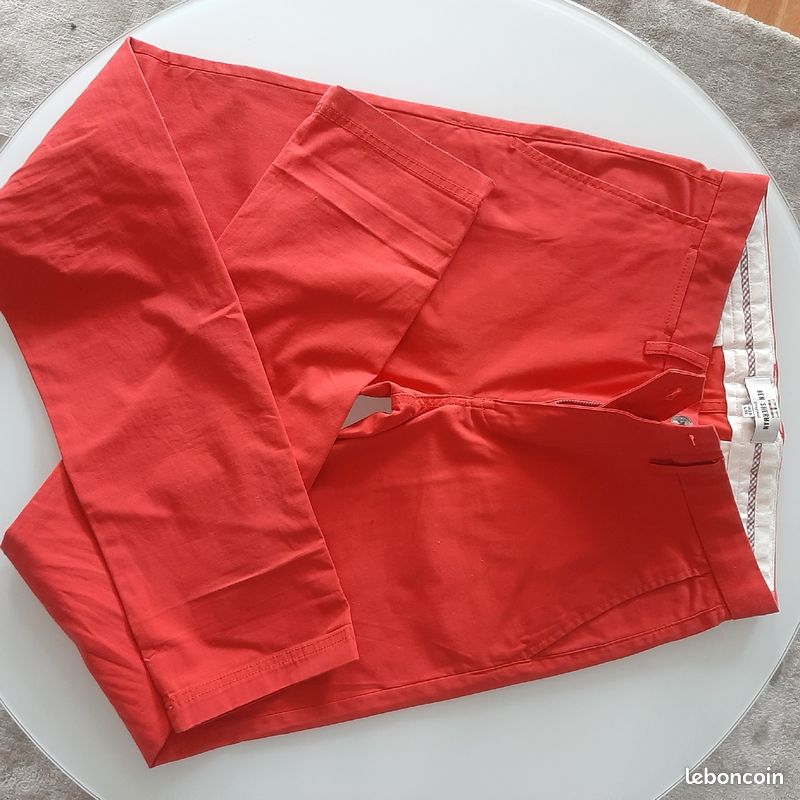 Pantalon toile Ben Sherman (image 2)