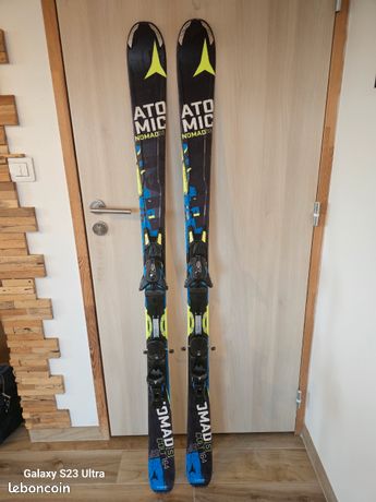 Ski ATOMIC NOMAD 164 Cm Avec Fixations - Occasion - Piste Loisir