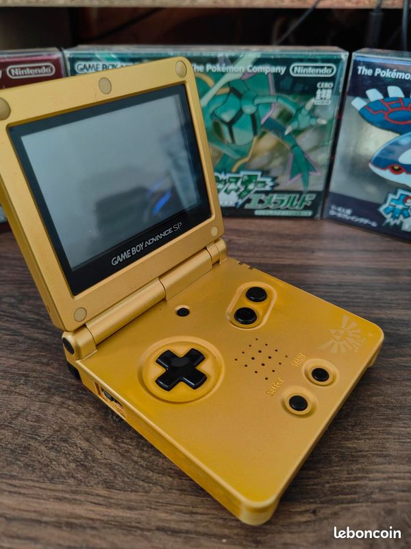 Gameboy Advance Sp Zelda Edition NEW Nintendo Game Boy Advance GBA