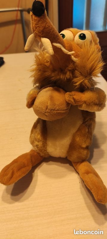 Peluche Doudou Scrat De L'Âge De Glace - 20 Cm - Occasion - Marque TCC