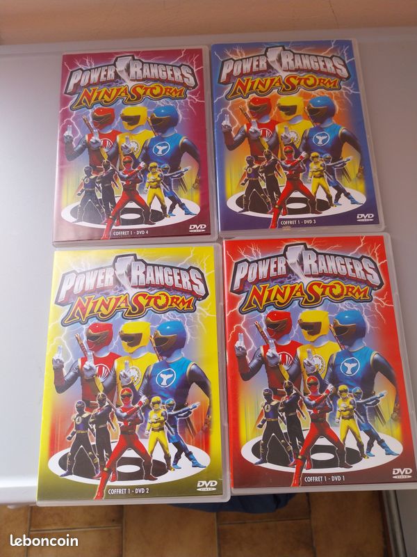 4 dvd power rangers (image 1)