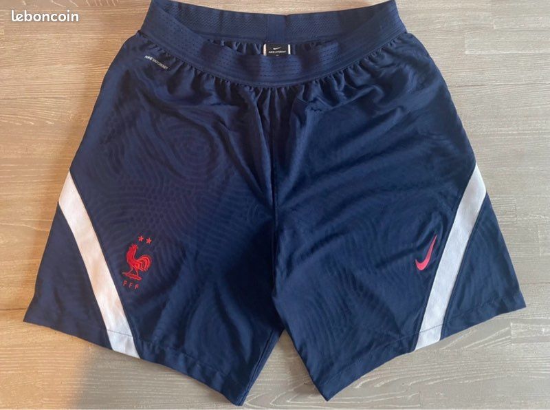 Short Molleton Officiel Équipe De France De Football - Collection FFF Homme Et Enfant