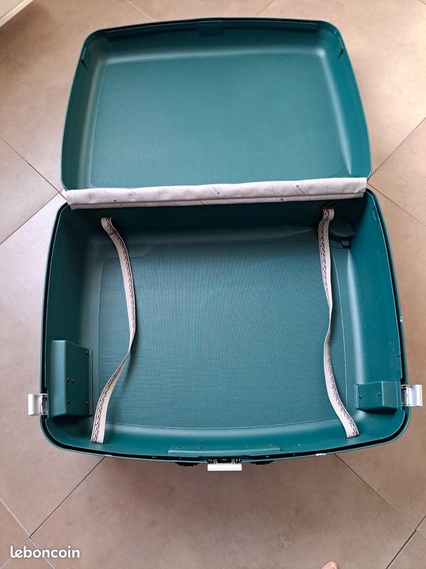 Valise Souple 4 Roues Turquoise Featherstone 60L - Occasion Bon état, Poignée Télescopique, 65 Cm