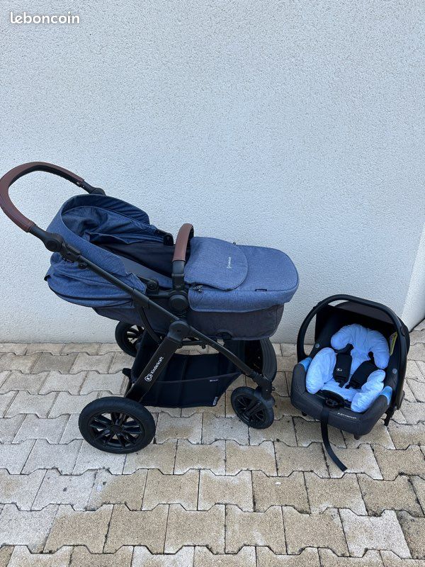 Poussette bébé 3 en 1 Kinderkraft XMoov (image 1)