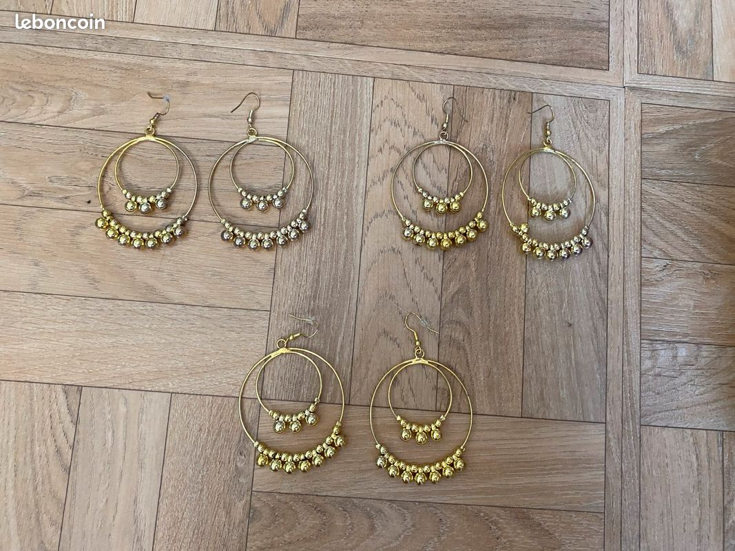 Boucles d’oreilles 2 l’unité (image 7)