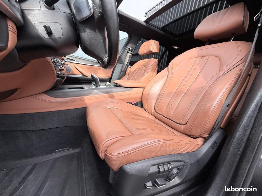 BMW X5 xDrive 40d - BVA Sport 5pl F15 F85 M Sport PANO/BO/ELECS/CHAUFFANTS/AMBIANCE/HEADUP (image 6)