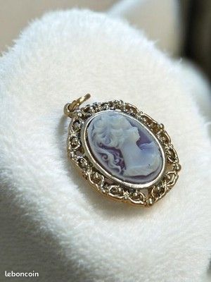 Pendentif Fantaisie Vintage Ancien - Bijou Rétro D'occasion à Collectionner - Origine France