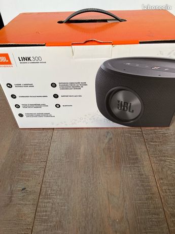 Enceinte JBL LINK 300- Assistant Google intégré Photo, audio vidéo