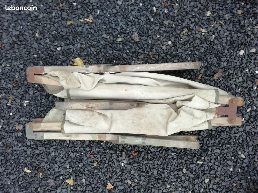 Nordisk Rold Lit de Camping, Hêtre en Bois, 191x65x40cm