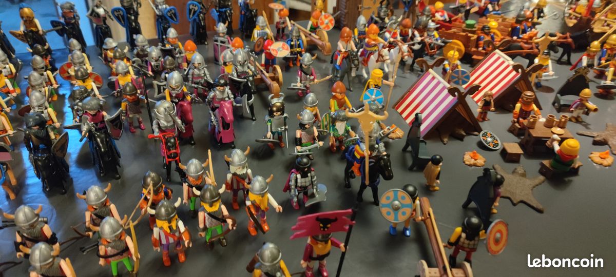Lots Playmobil viking personnage accessoires (image 5)