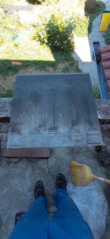 Recherche plaque d'insert cheminée Philippe (image 1)