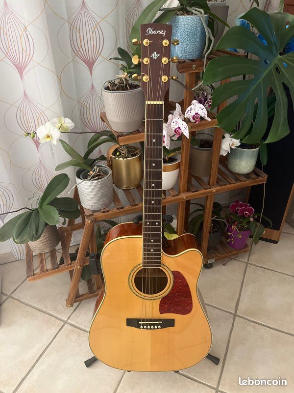 Guitare Ibanez AW100CE électro-acoustique – Très bon état – Peu jouée (image 1)