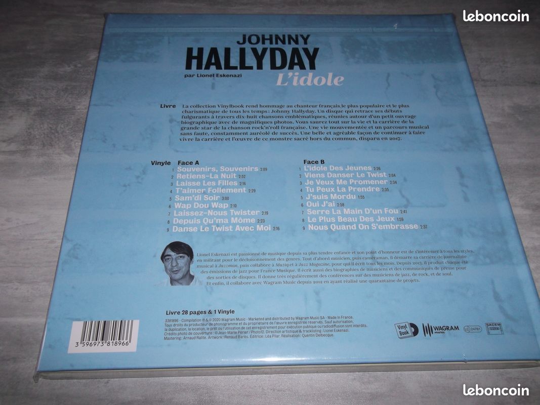 Johnny hallyday-l idole-vinyle- (image 2)