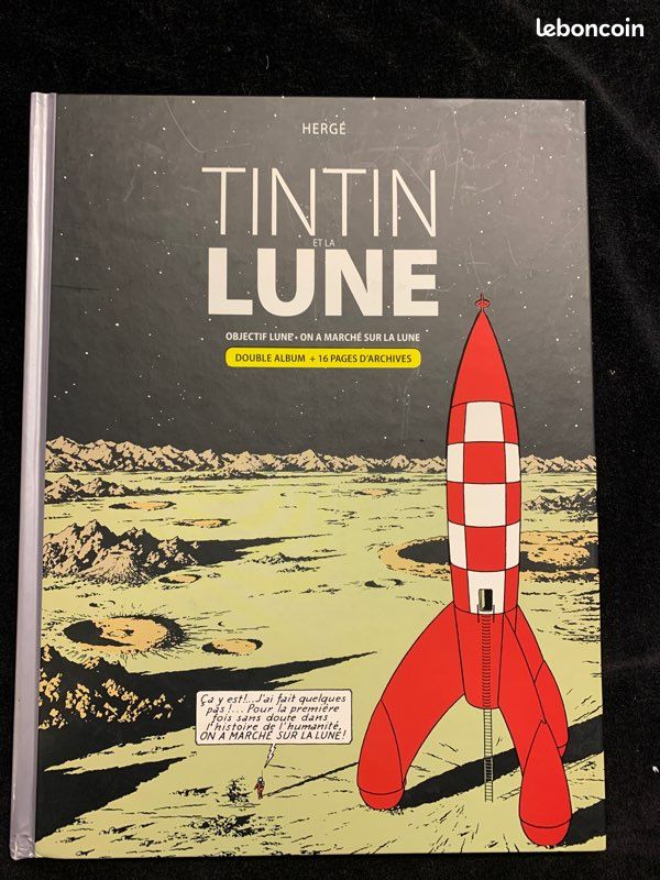 Tintin et la lune (image 1)