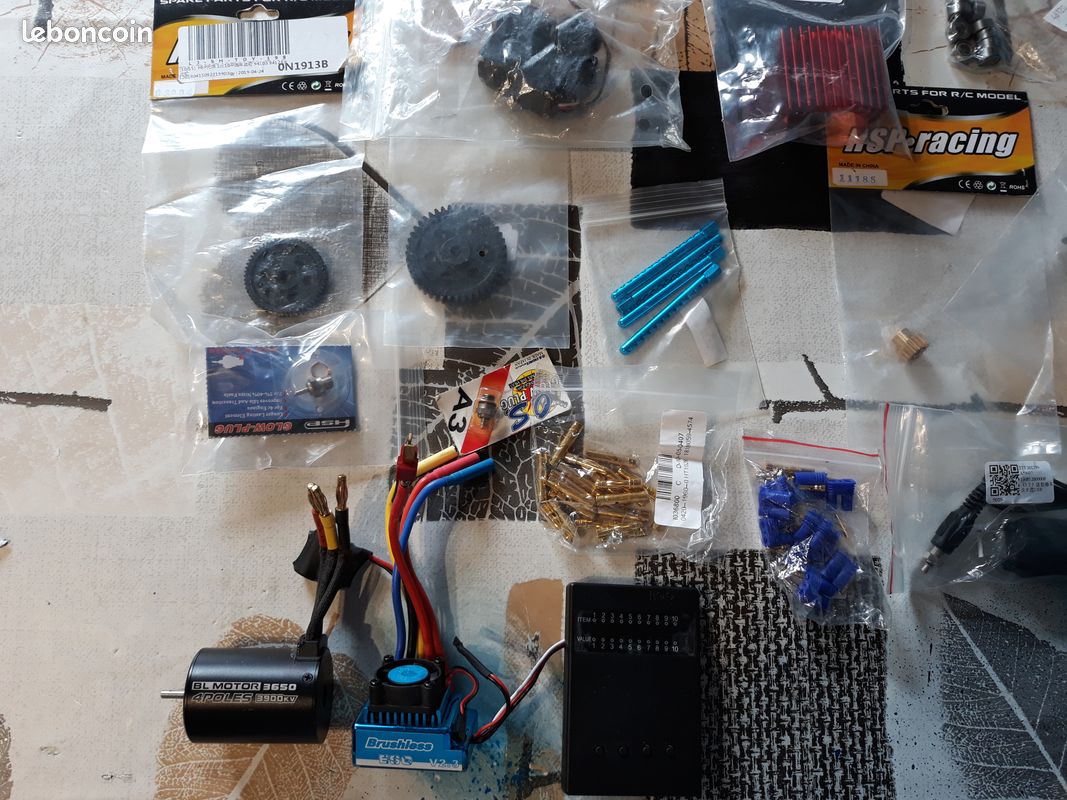 Pièces modélisme rc voiture thermique électriques moteur etc (image 2)