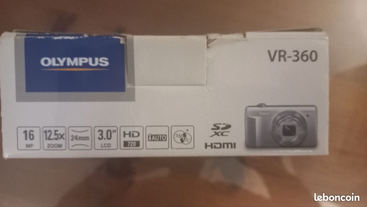 Appareil Photo Numérique Olympus VR-360 16 MP - Compact D'occasion Fonctionnel