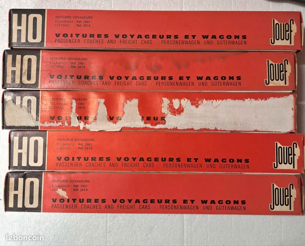 2 Ampoules E5 12V 0.6W Pour éclairage Wagons Jouef HO - Époque 6 - Neuf - Modélisme Ferroviaire