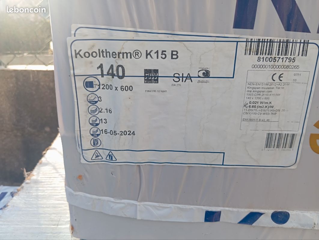Vends Isolant thermique (image 1)