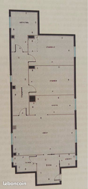 Appartement 3 pièces 65 m² · à Épernay · 65 m² · 760 €