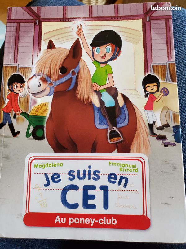 Je suis en CE1 au poney club (image 1)